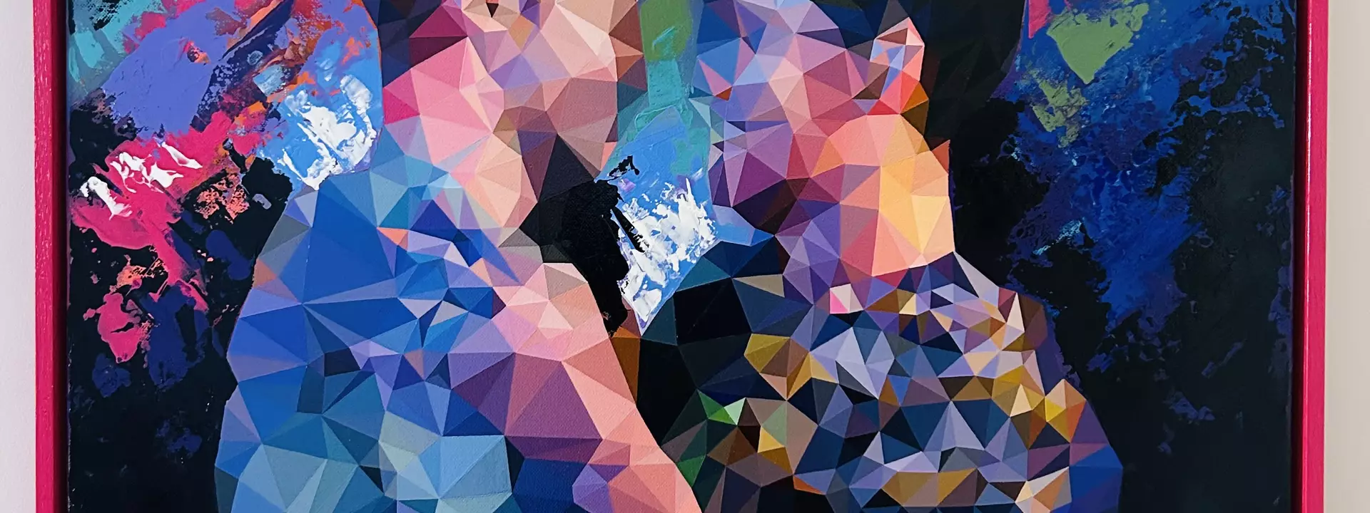 Colours of You by Nicholas Waters, Acrylic, Abstract