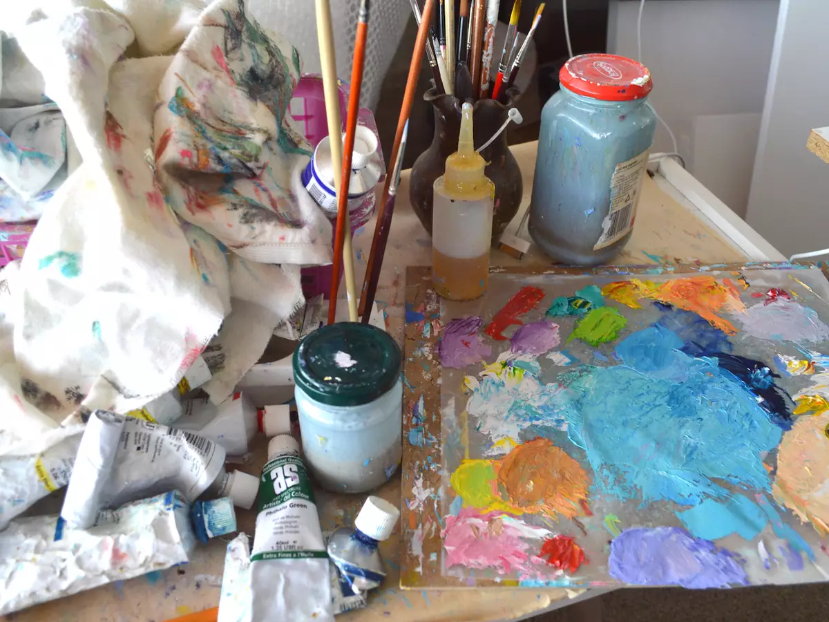 From my studio today!
