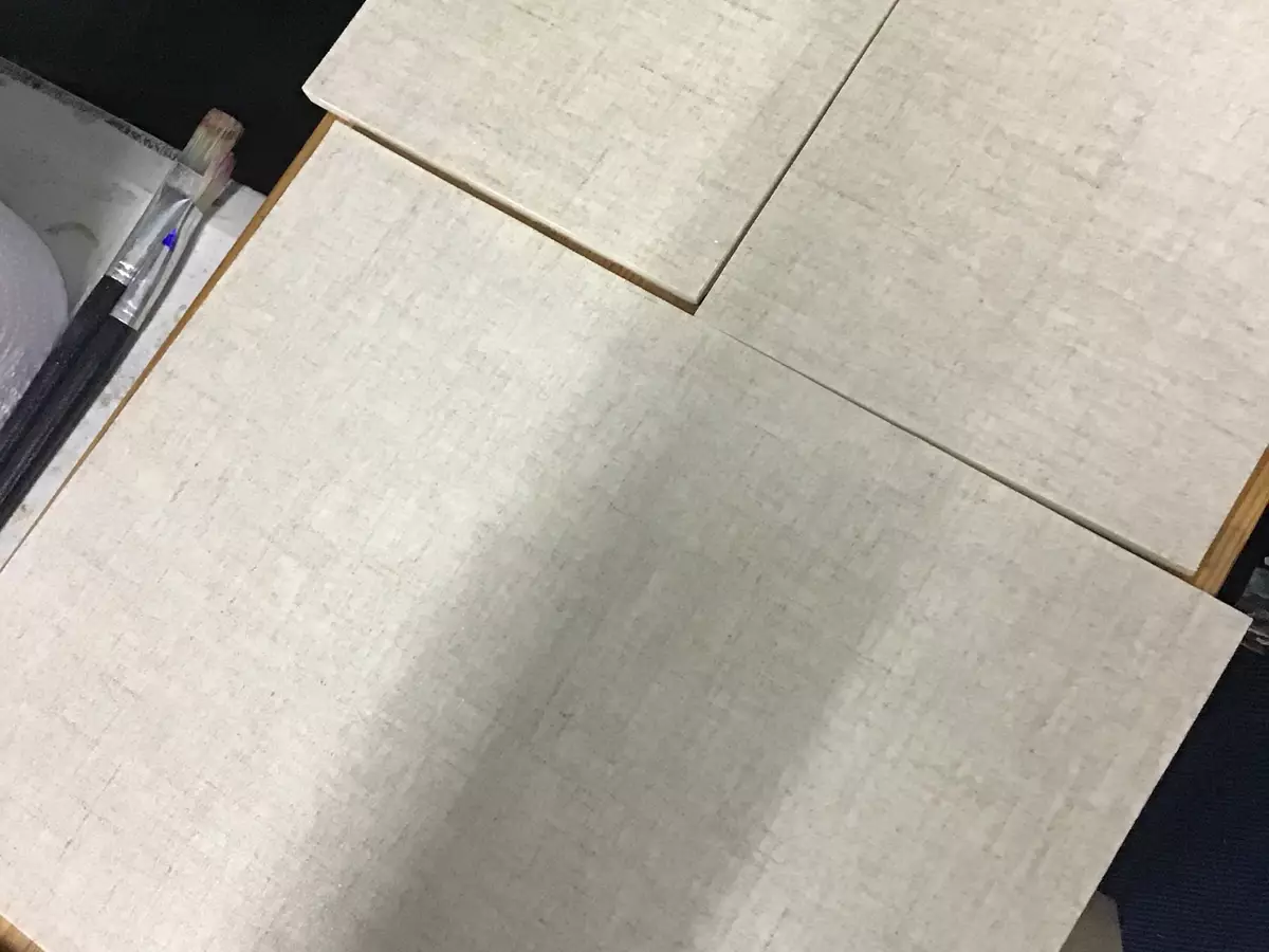 The painting process