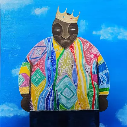 Notorious by Sam Patterson-Smith, Acrylic, Abstract