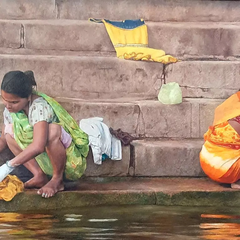 Ganges by William Stanfield, Canvas Print