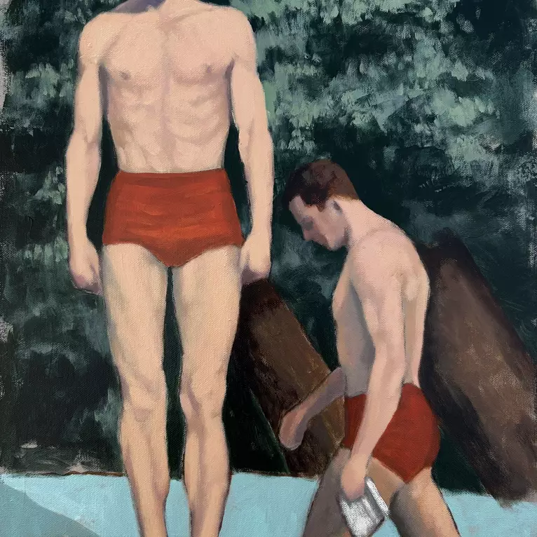Passing 2 by Kurt Engledow, Canvas Print