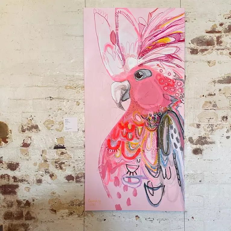 Gilly by Georgia Hocking — artist's signature