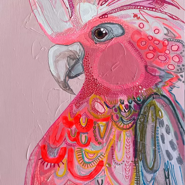 Gilly by Georgia Hocking, Mixed Media