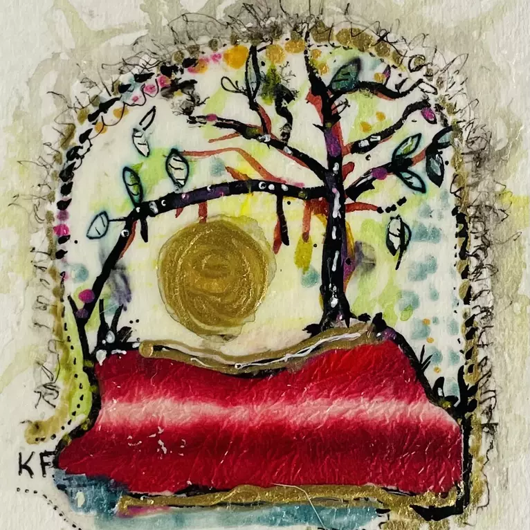 Chime by Karla Freitag, Mixed Media