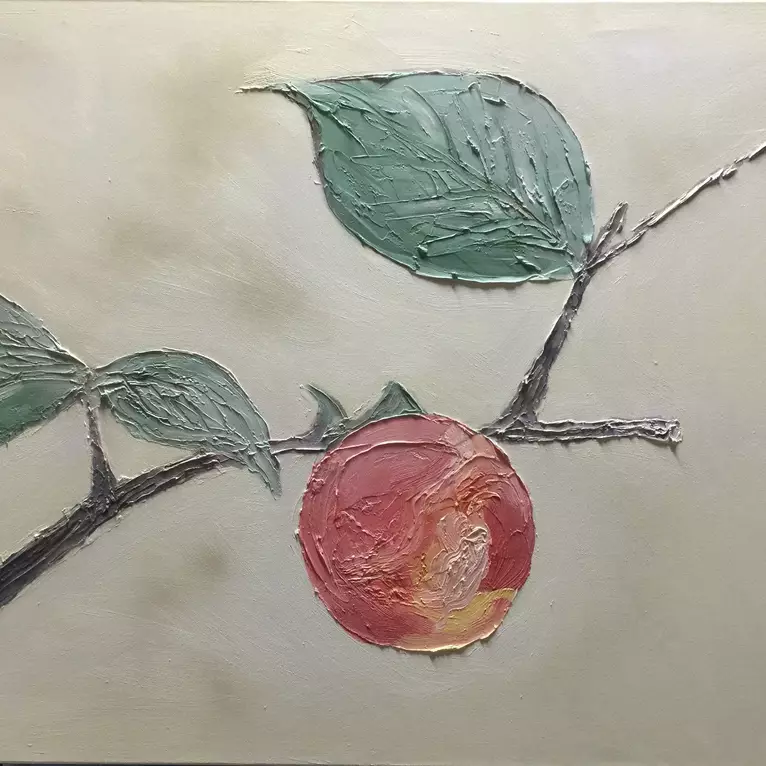 Fruit Tree One by ZYL ZYLBAT, Mixed Media, Abstract