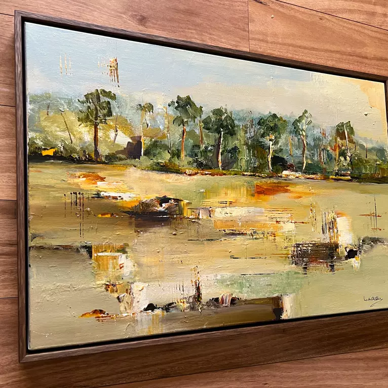 An abstracted landscape... an open space to reflect and turn our thoughts inwards. — edge view