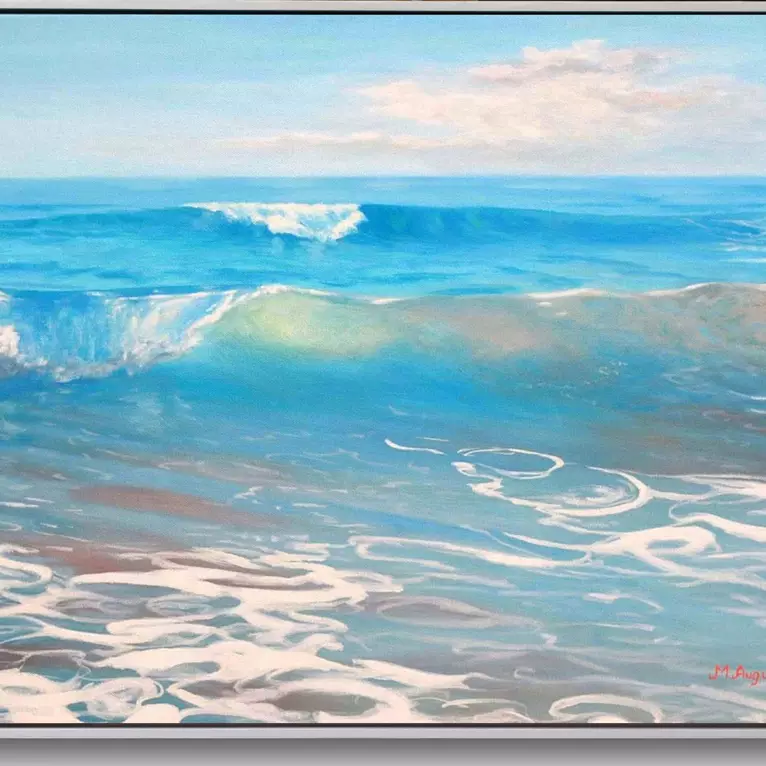 A colourful wave