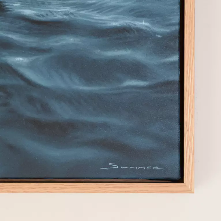 'Ocean Flow I' by Chris Summer — artist's signature
