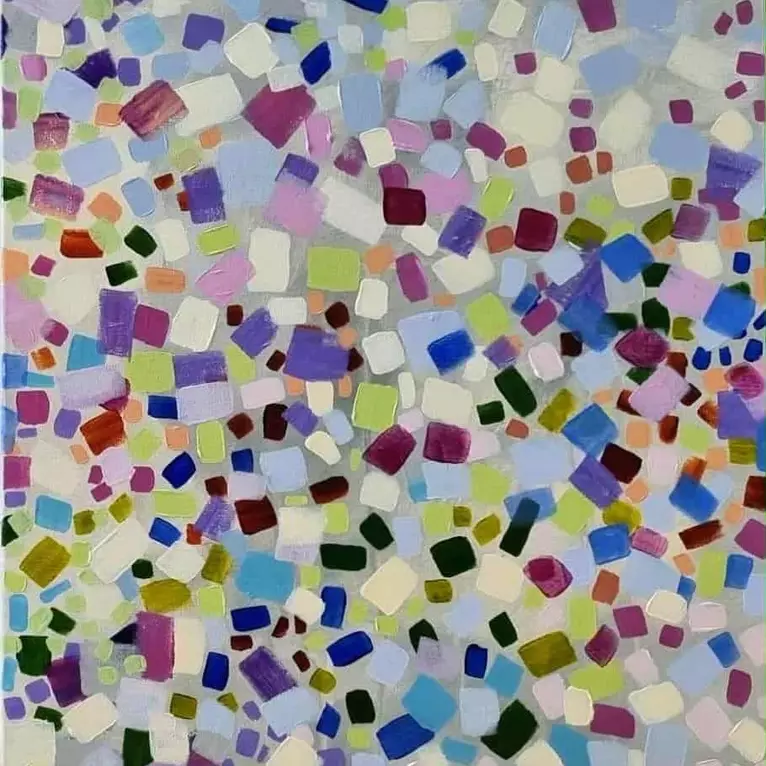 Celebration of Joy - Polyptych/ Set of Four Paintings/ Multiple Panels ...