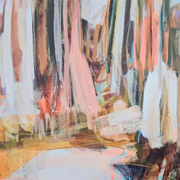 Contemporary landscape painting