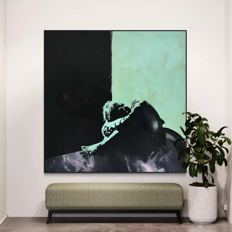 With "Off Grid," I wanted to slice through the relentless, hyper-sanitised feed of modern existence. This piece reflects the…