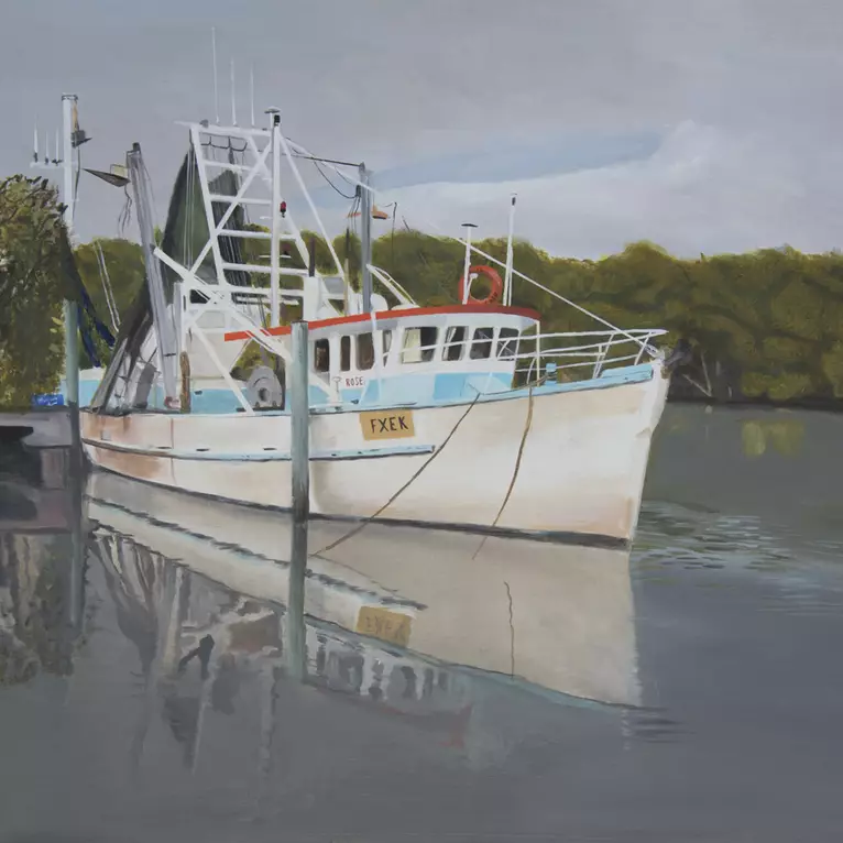 Ann Rose by Rob Kennedy, Oil, Australiana