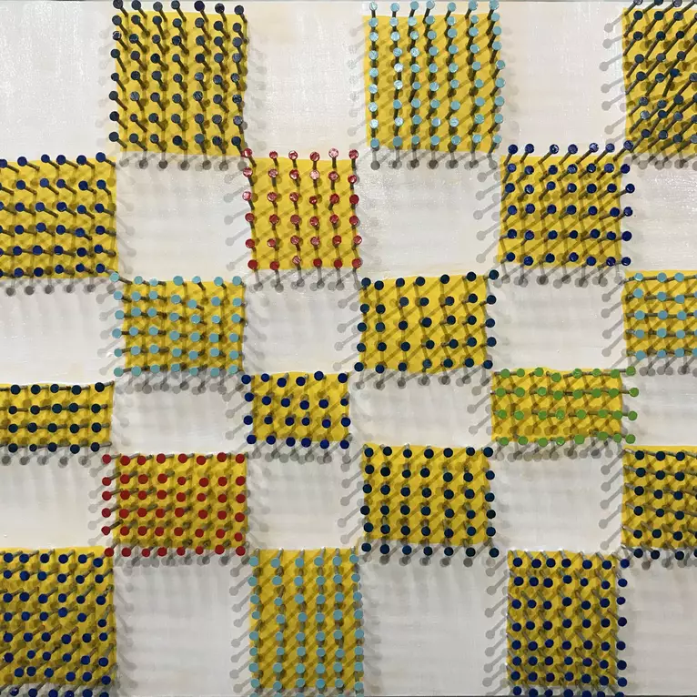 Square dance by Will Dickerson, Mixed Media, Australiana