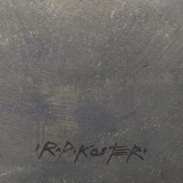 Harmony by R.P. Koster — artist's signature