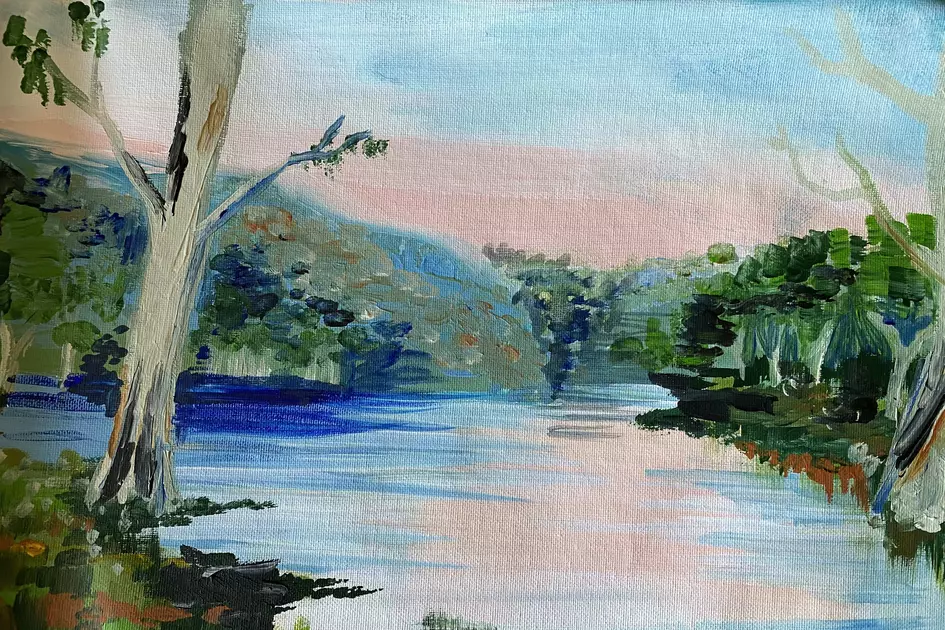 St Georges River, Sydney by Nataly Sirawen