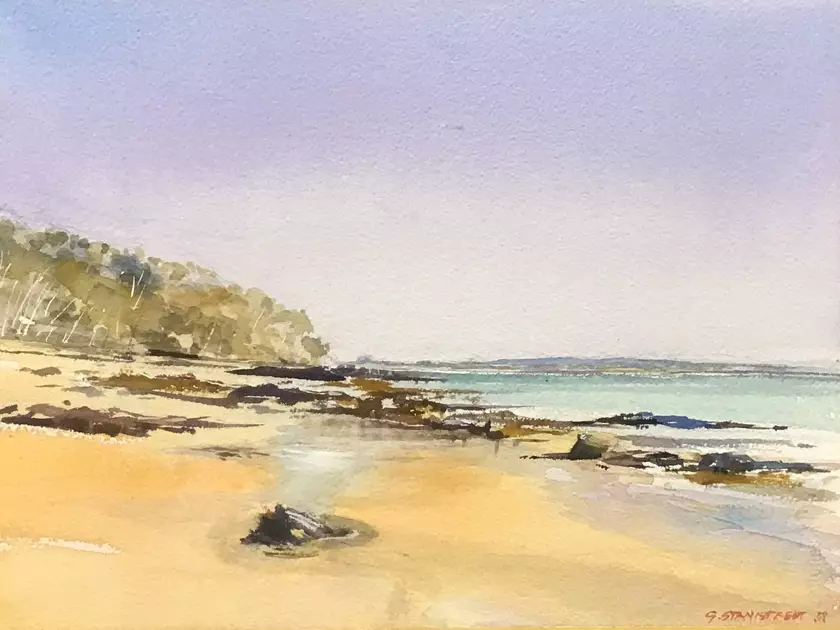 Tea Tree Bay , Noosa National Park, Queensland by Geoff Stanistreet