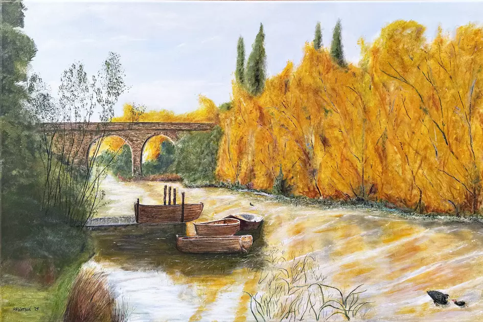 Richmond Bridge by Reg Watson