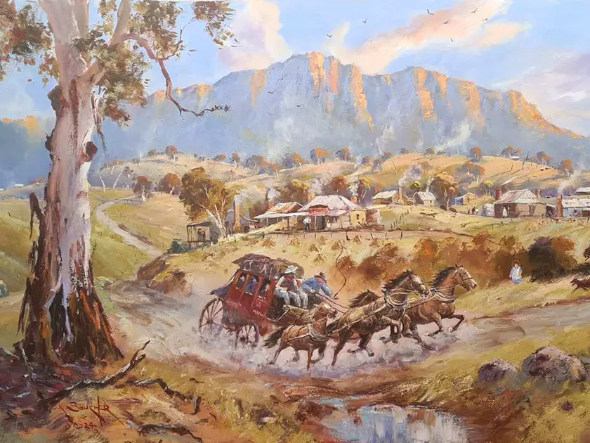 Cobb & Co, commemorative mail coach run, marks 100th anniversary of ...
