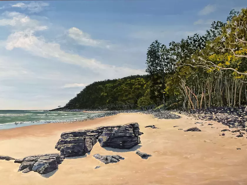 Tea Tree Bay Vibes - Noosa by Robyn Gray