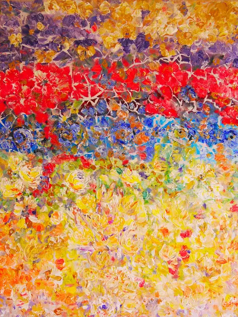 Life's Golden Petals by Kim Sayers