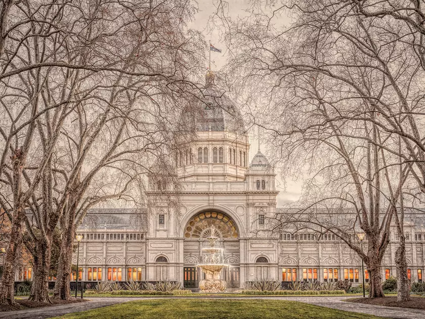 Grunge Exhibition Building Ed. 3 of 200 by Nick Psomiadis
