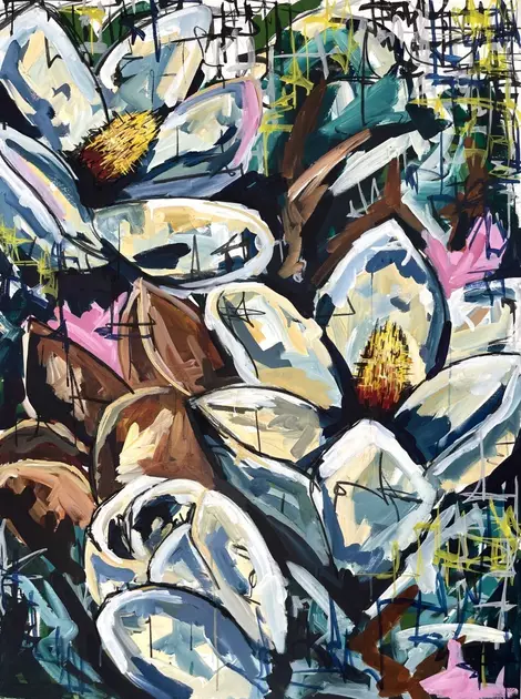 Magnolia Les Graffitis #4 by Rob REK