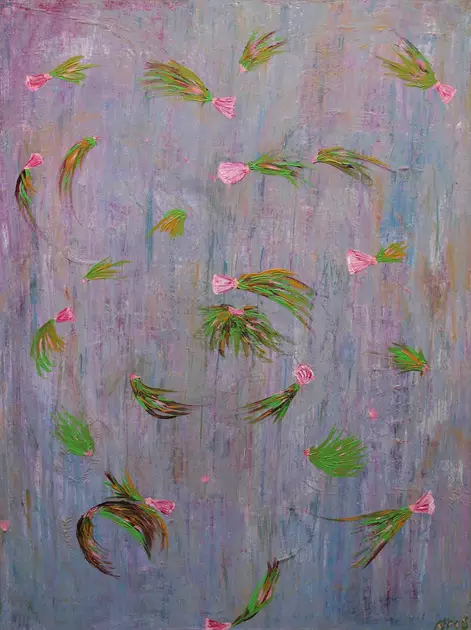 Flying Blossoms by Kim Sayers