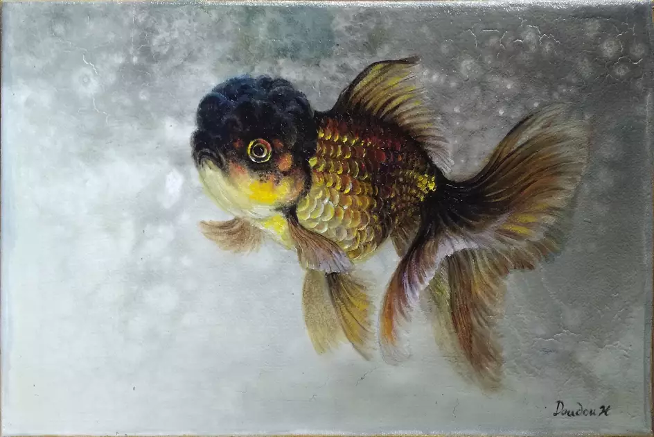 Bronze Oranda by Doudou Huang