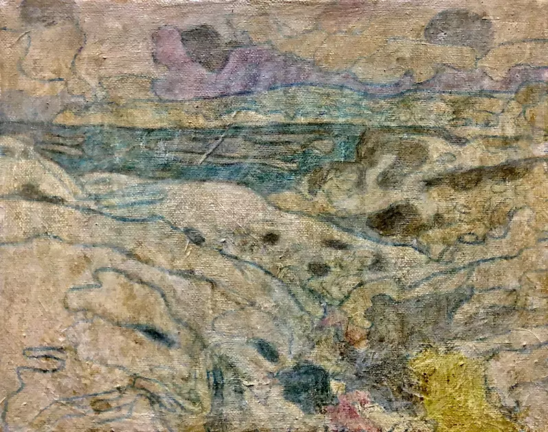 grey day after Munch by Ray David