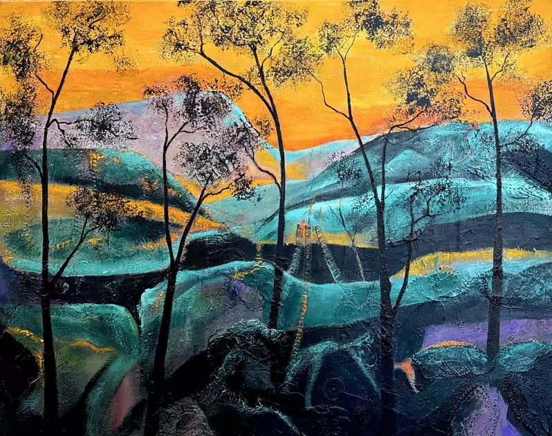 Ribbons of Colour by Marion Rispin