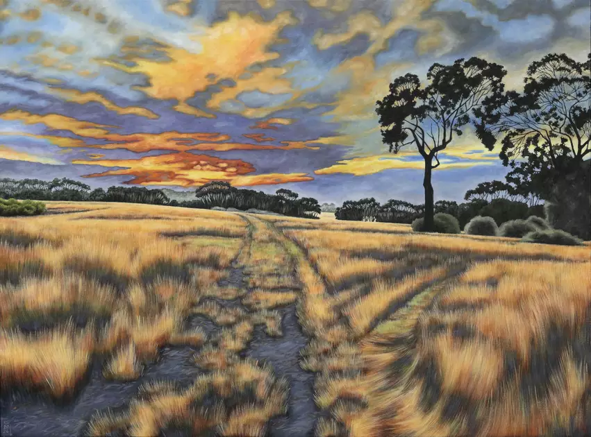 Bellbrae Landscape 2 Sunrise by Karen Standke