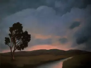Nocturne #7 by Carolyn Stephens, Canvas Print
