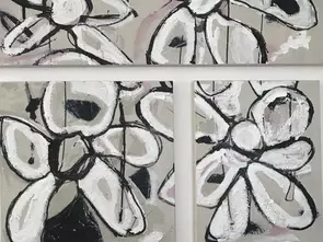 THREE OF A KIND by Heather little, Canvas Print