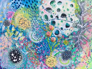 Beneath the surface by Adelin Nevermann, Canvas Print