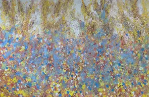 Wild outback bush and flowers