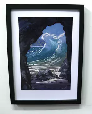 Australian seascape painting