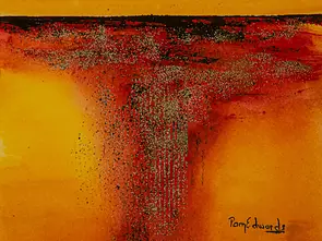 Rocky Cascade by Pam Edwards, Canvas Print