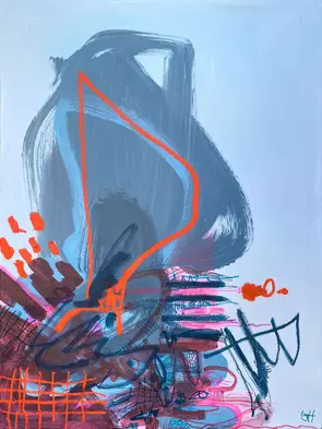 The Alliance by Georgia Hocking, Mixed Media, Abstract