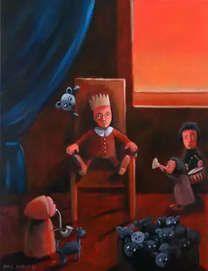New Toys by Max Horst Sokolowski, Acrylic