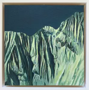 Annapurna 3 by Margherita Sanguineti, Oil
