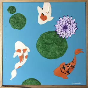 PROSPERITY by Fika Karnadewi, Acrylic, Minimalism