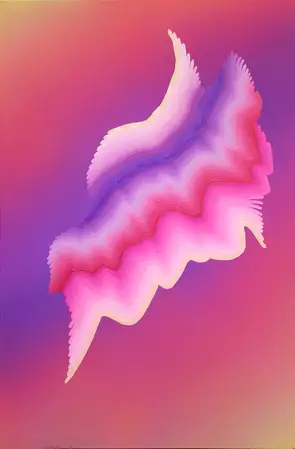 Oscillations of the Chromaterrain by Alana Tracey, Acrylic, Abstract