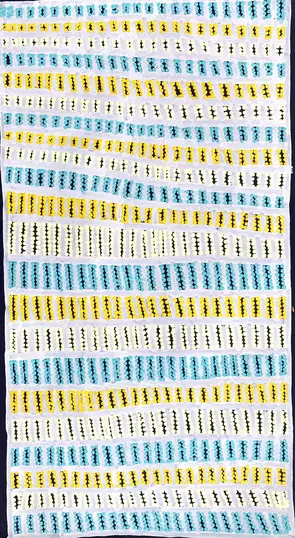 Minyma (Elsa) 21-730 (A) by Fiona Young, Acrylic, Aboriginal
