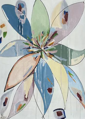 Powerful petals in abstract form