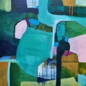 Resolutions by Sophie Taylor, Mixed Media, Abstract