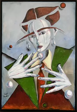 Jazz by Lucy Pulvers, Oil, Figurative