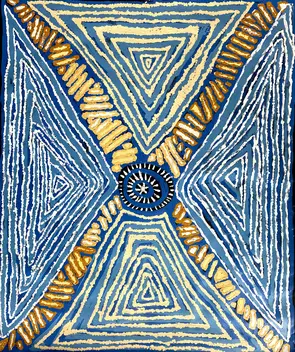 Minyma Tjukurrpa 22-35KA (A) by Carol Giles, Acrylic, Aboriginal