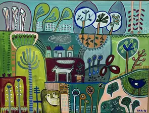 Abstract landscape