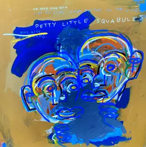 Petty Squabbles by Cameron Holmes, Acrylic, Abstract